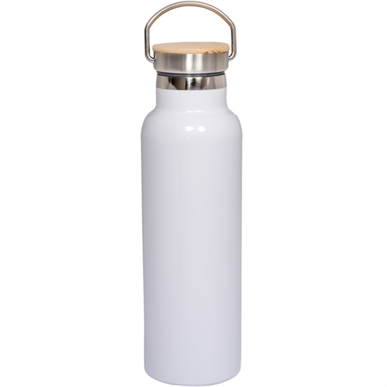 "Our Lab Team: Living The Dream, Rocking The Results" 20 oz. Vacuum Bottle with Bamboo Lid  - MLW059