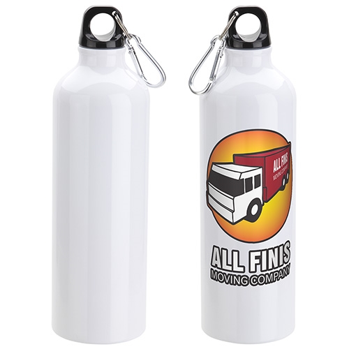 "You Have To Be Super To Work In A Lab" Atrium 25 oz Aluminum Bottle with Carabiner  - MLW035
