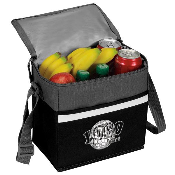 "Thanks For All You Do, We Appreciate You" (Holiday theme) Two-Tone Accent 12-Pack Cooler   - HOL051